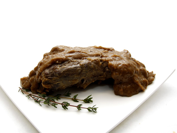 konijnbout rode wijnsaus p.st