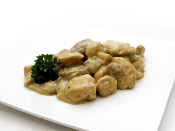 Kipfilet champignonroomsaus bakje