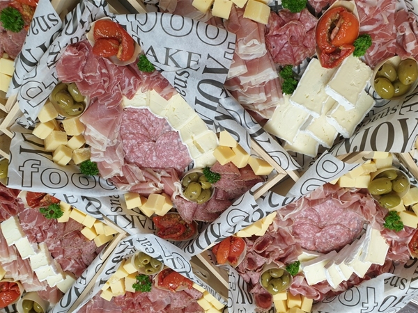Voorgerechten-tapasschotel